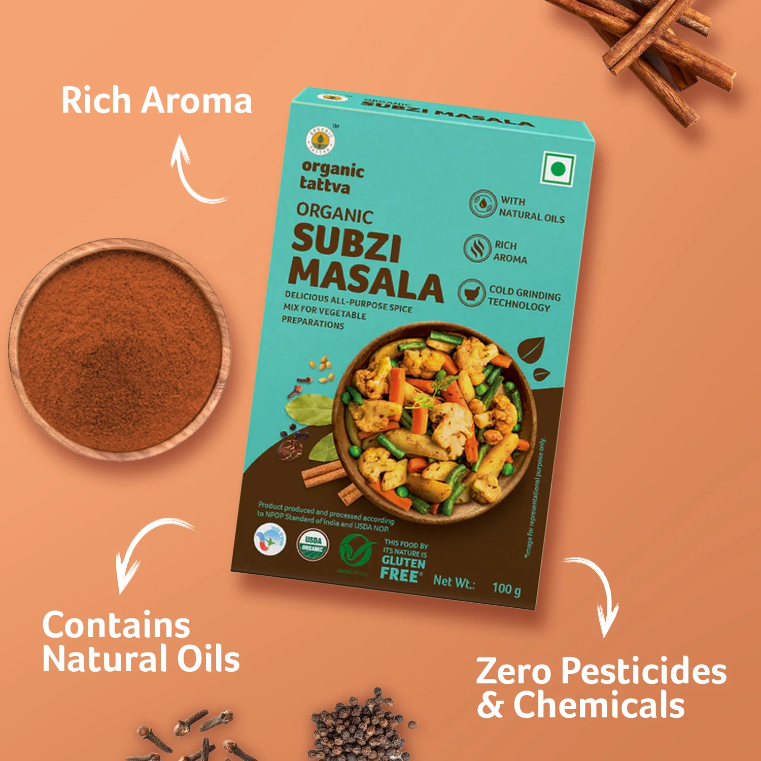 Organic Subzi Masala - Image 2