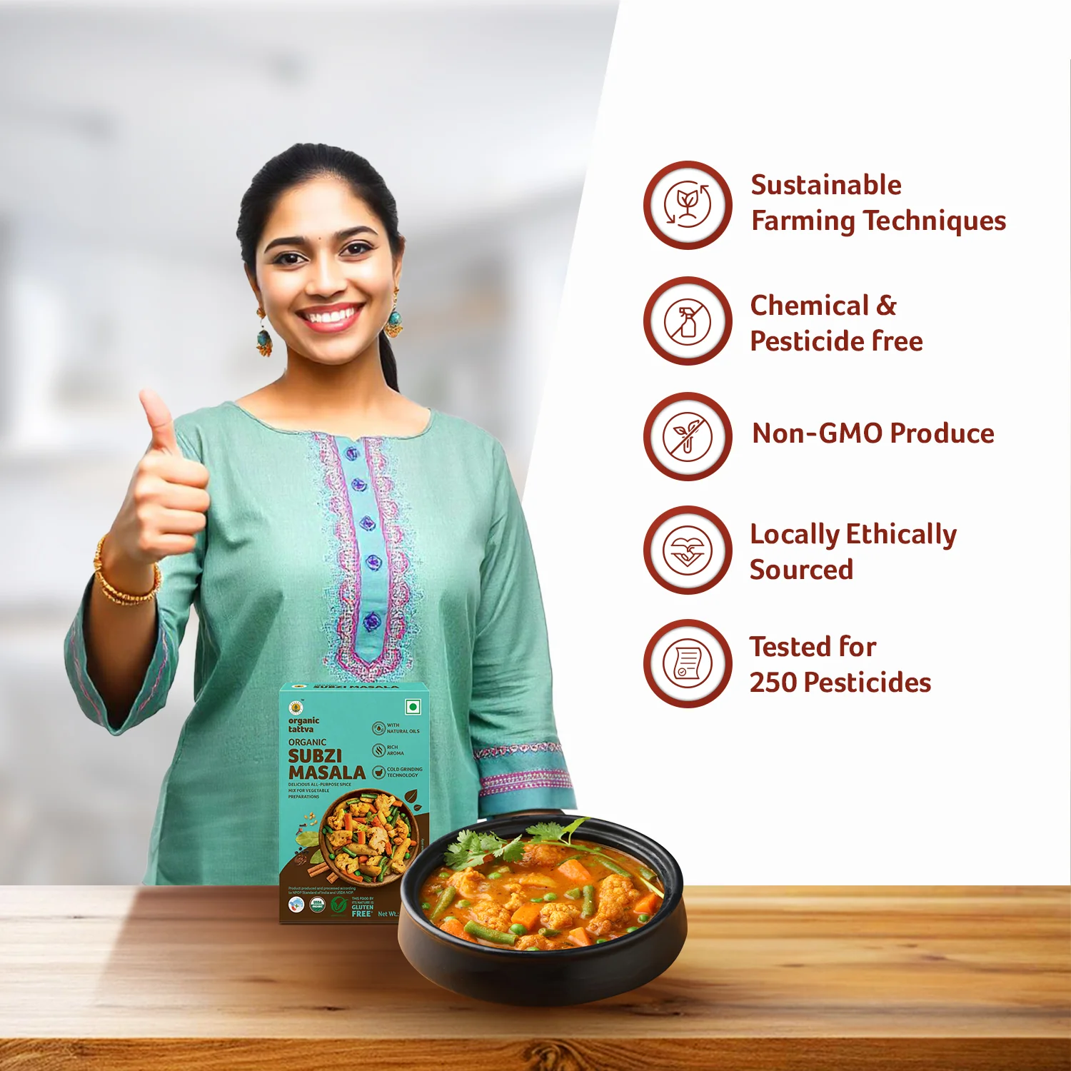 Organic Subzi Masala - Image 4