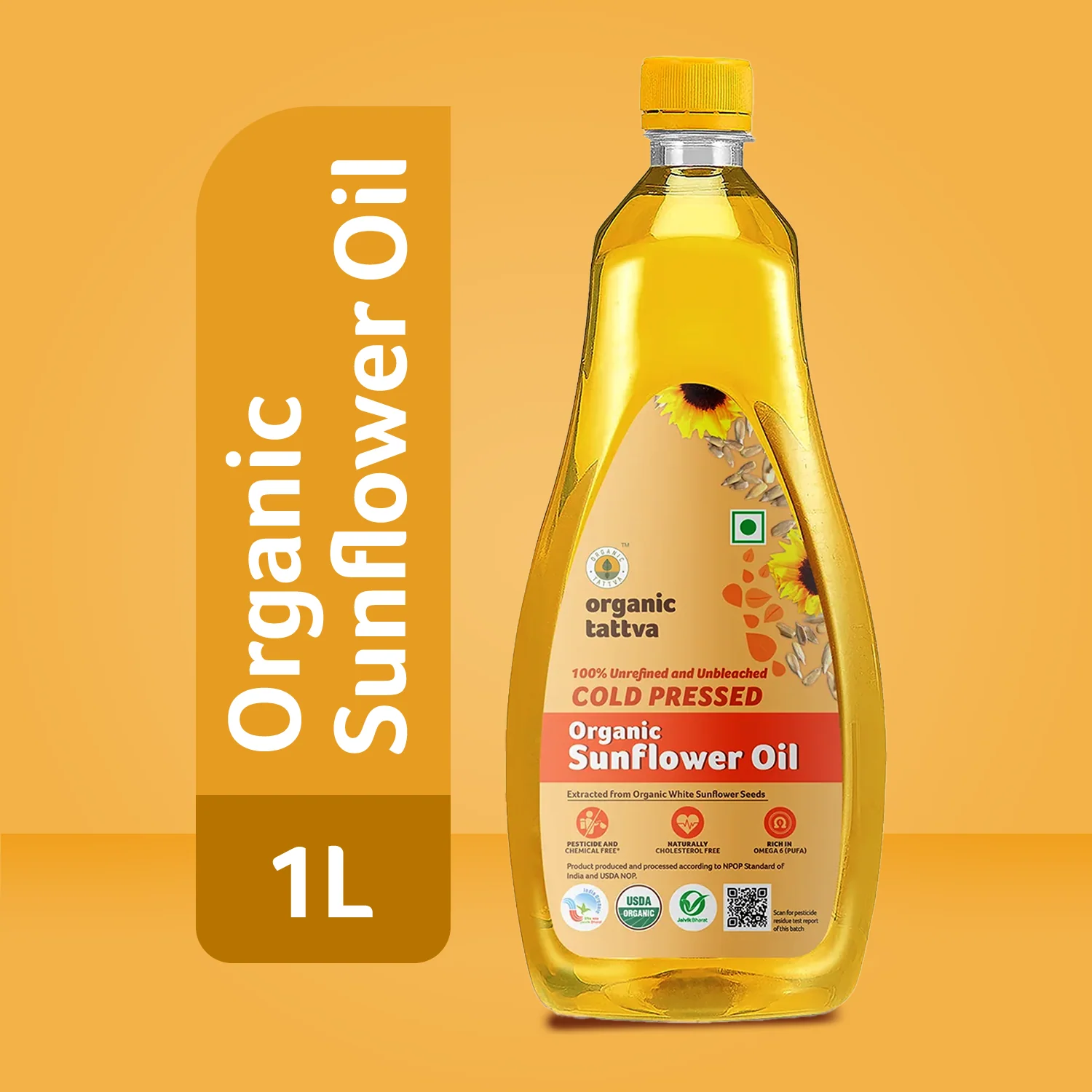 Organic  Cold Pressed Sunflower Oil - Image 4