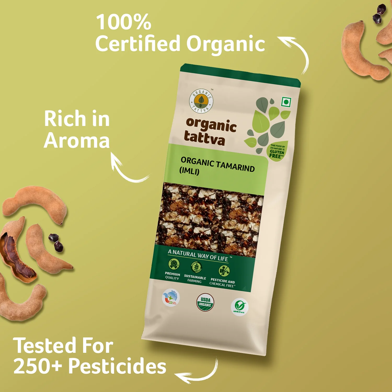 Organic Tamarind Whole - Image 2