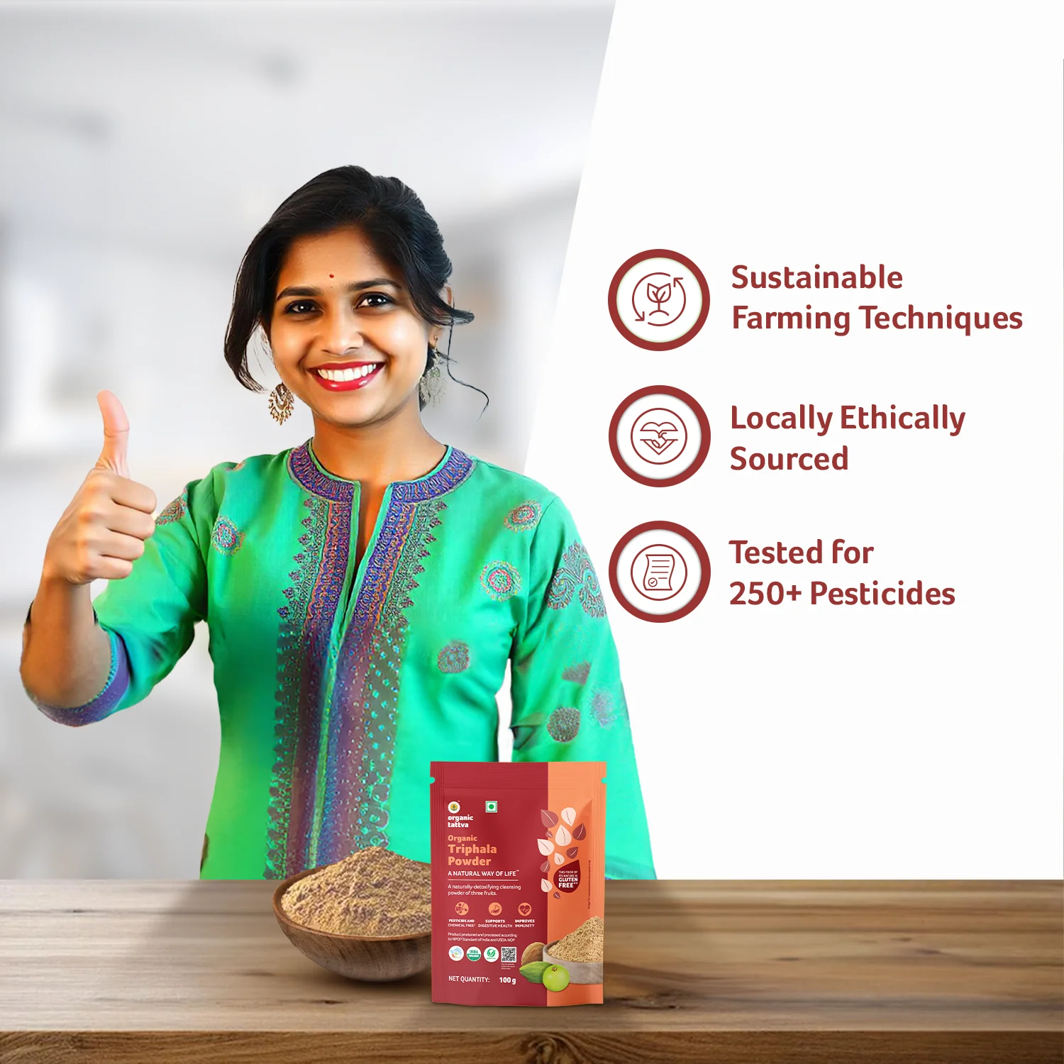 Organic Triphala powder - Image 4