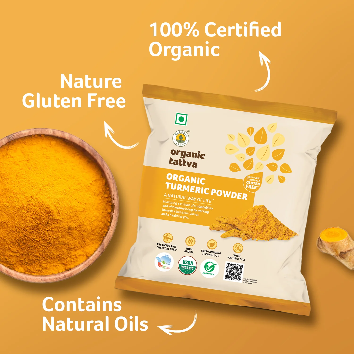 Organic Turmeric Powder - Image 2