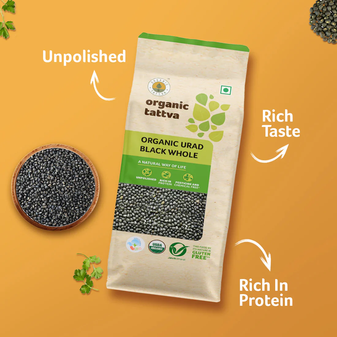 Organic Urad Black Whole - Image 2
