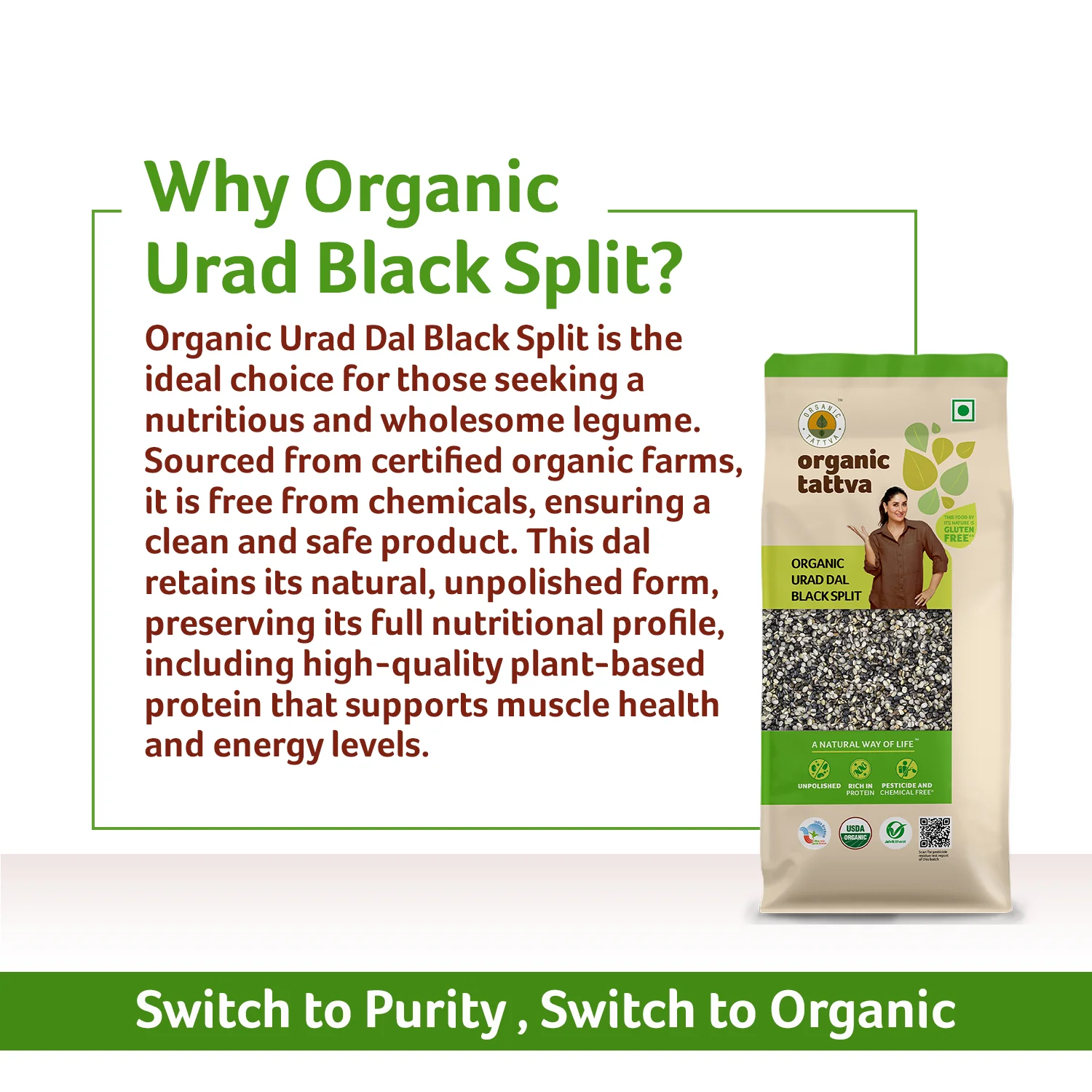 Organic Urad Dal Black Split - Image 5