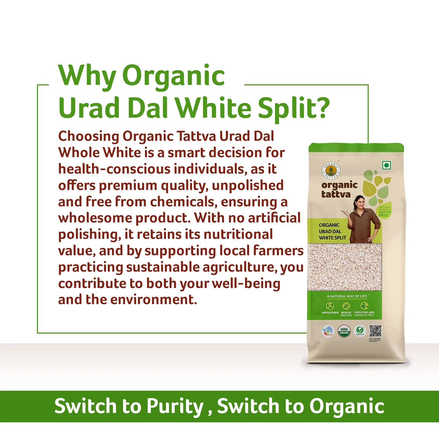 Organic Urad Dal White Split - Image 6