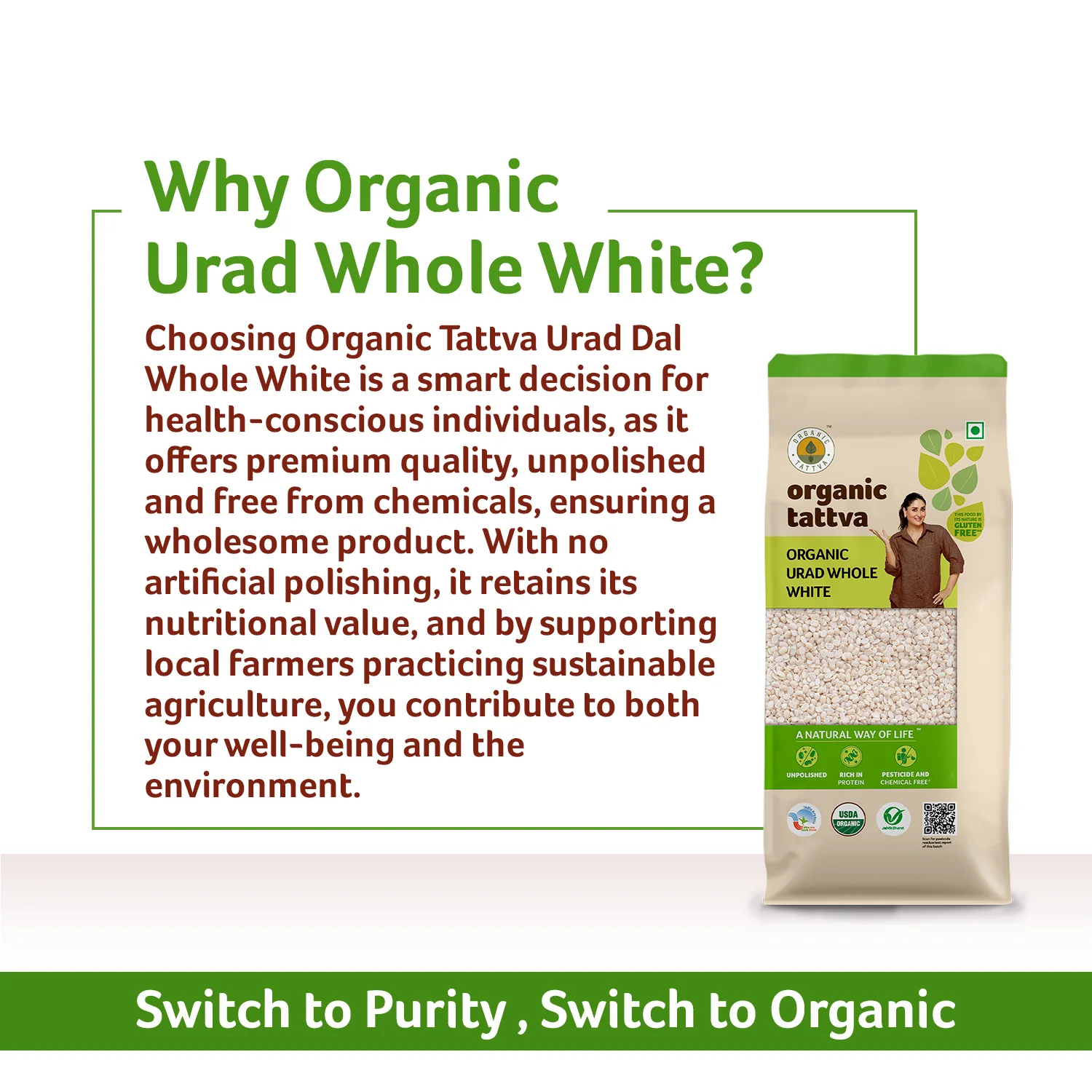 Organic Urad Dal Whole White - Image 8