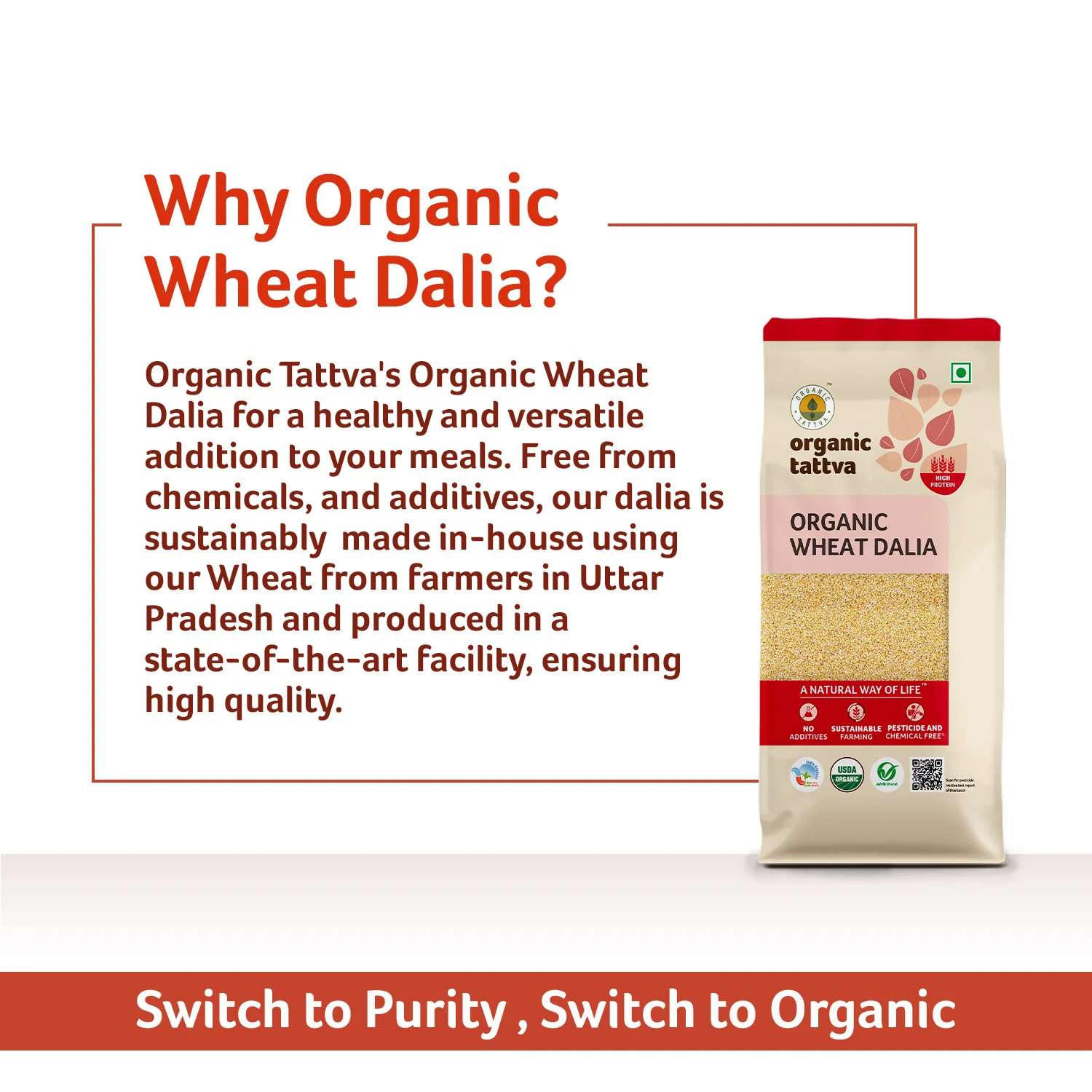 Organic Wheat Dalia - Image 5