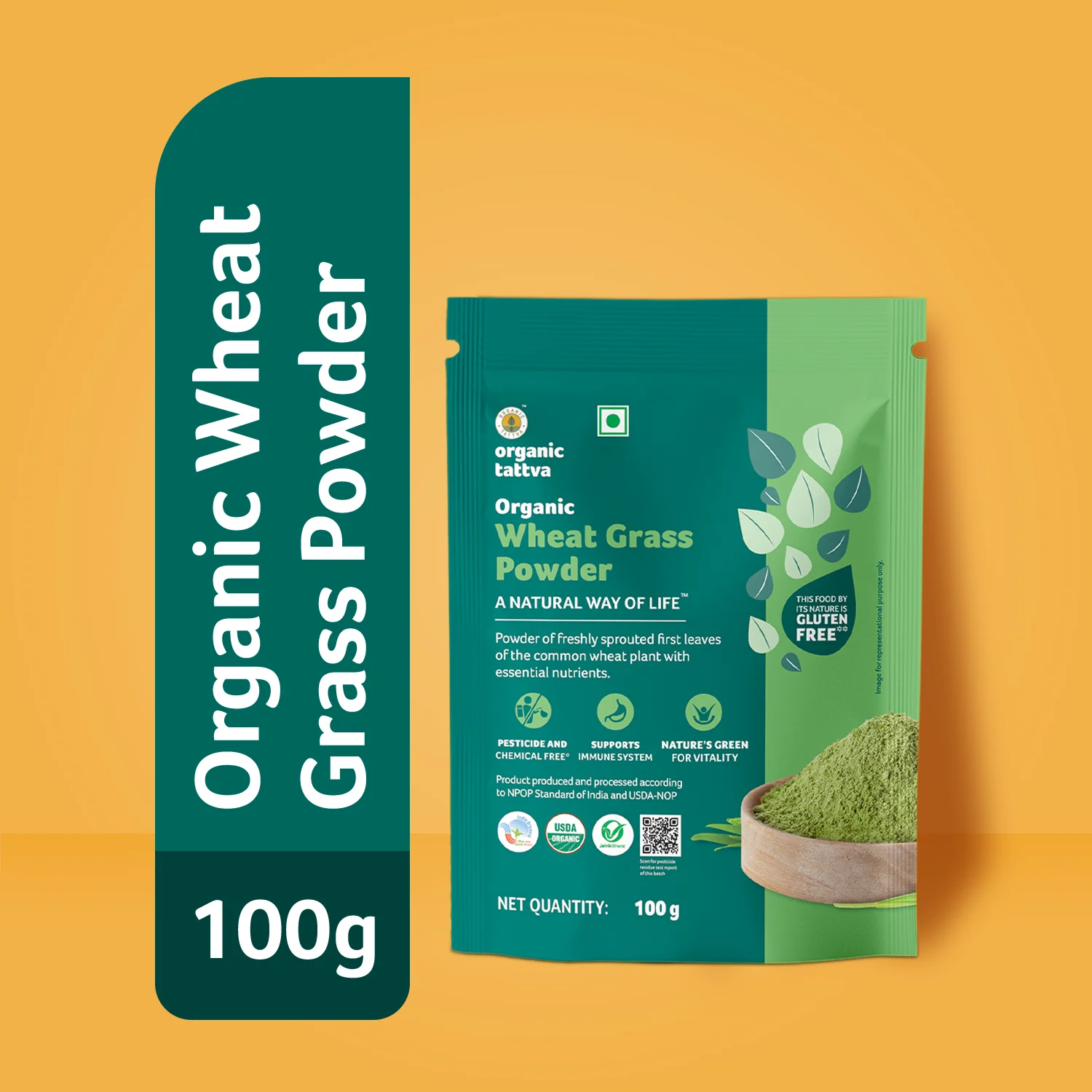 Organic Wheat Grass Powder - Image 4