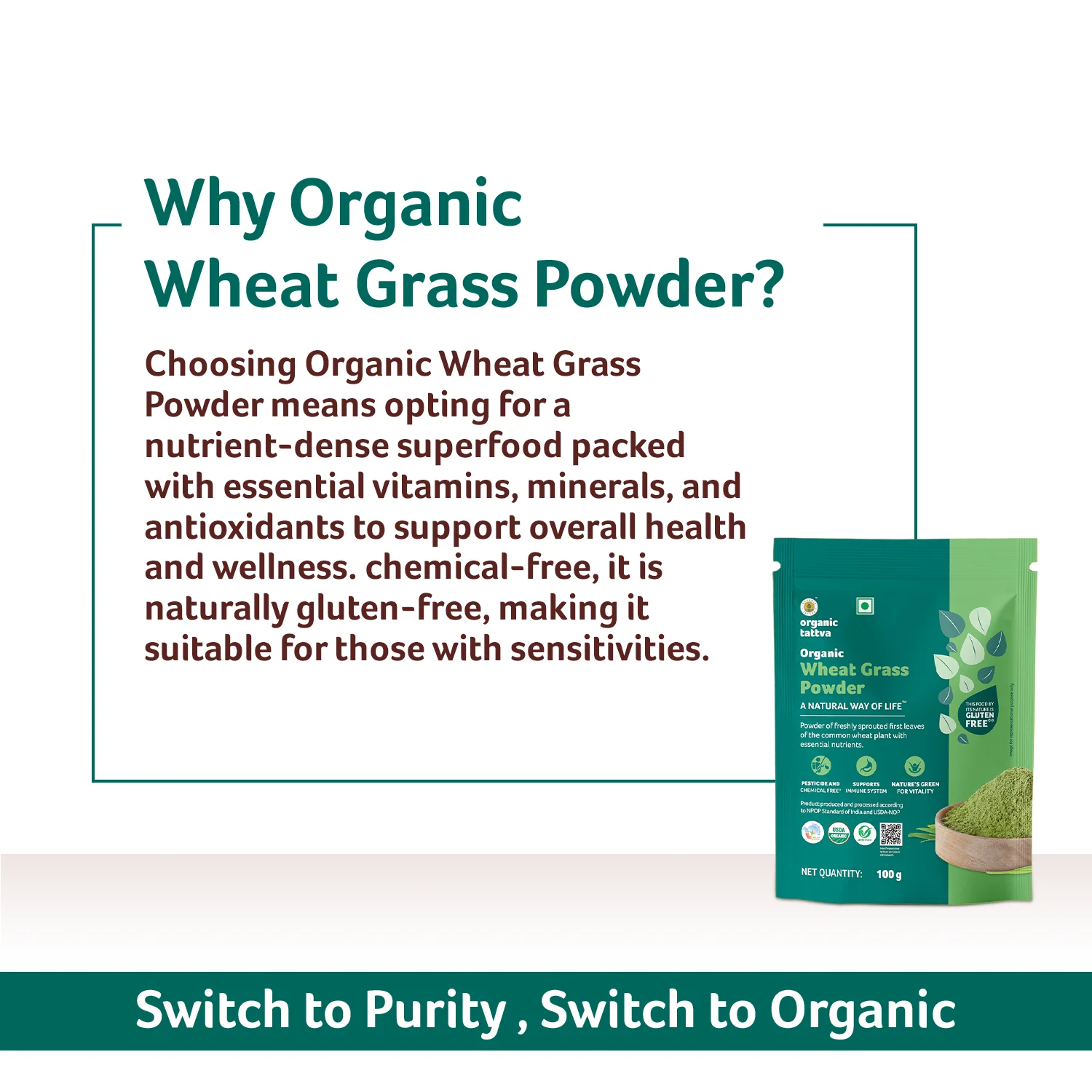 Organic Wheat Grass Powder - Image 5