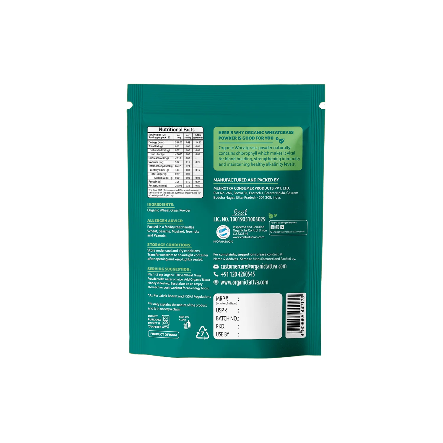 Organic Wheat Grass Powder - Image 8