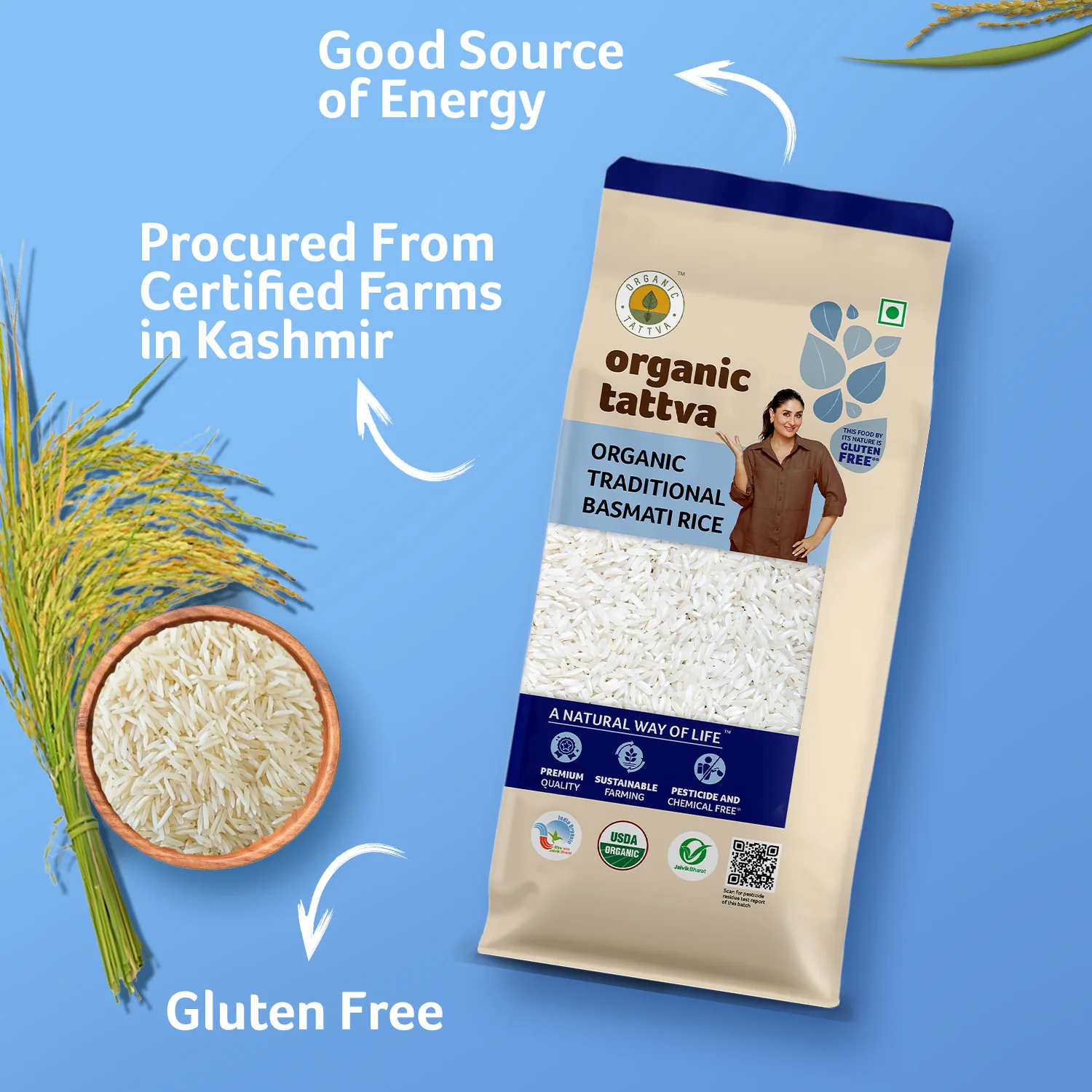 Organic Traditional Basmati Rice - Image 4