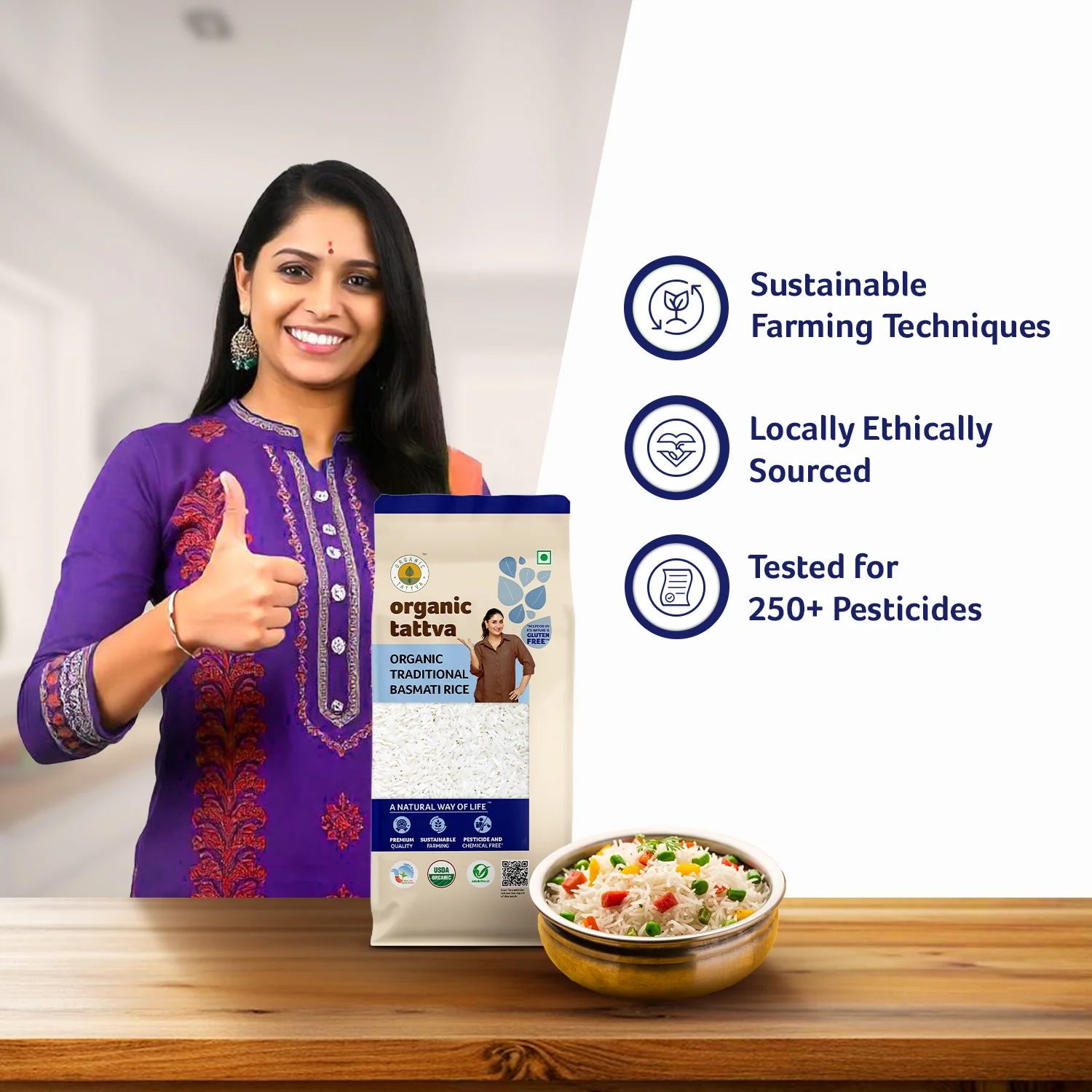 Organic Traditional Basmati Rice - Image 6