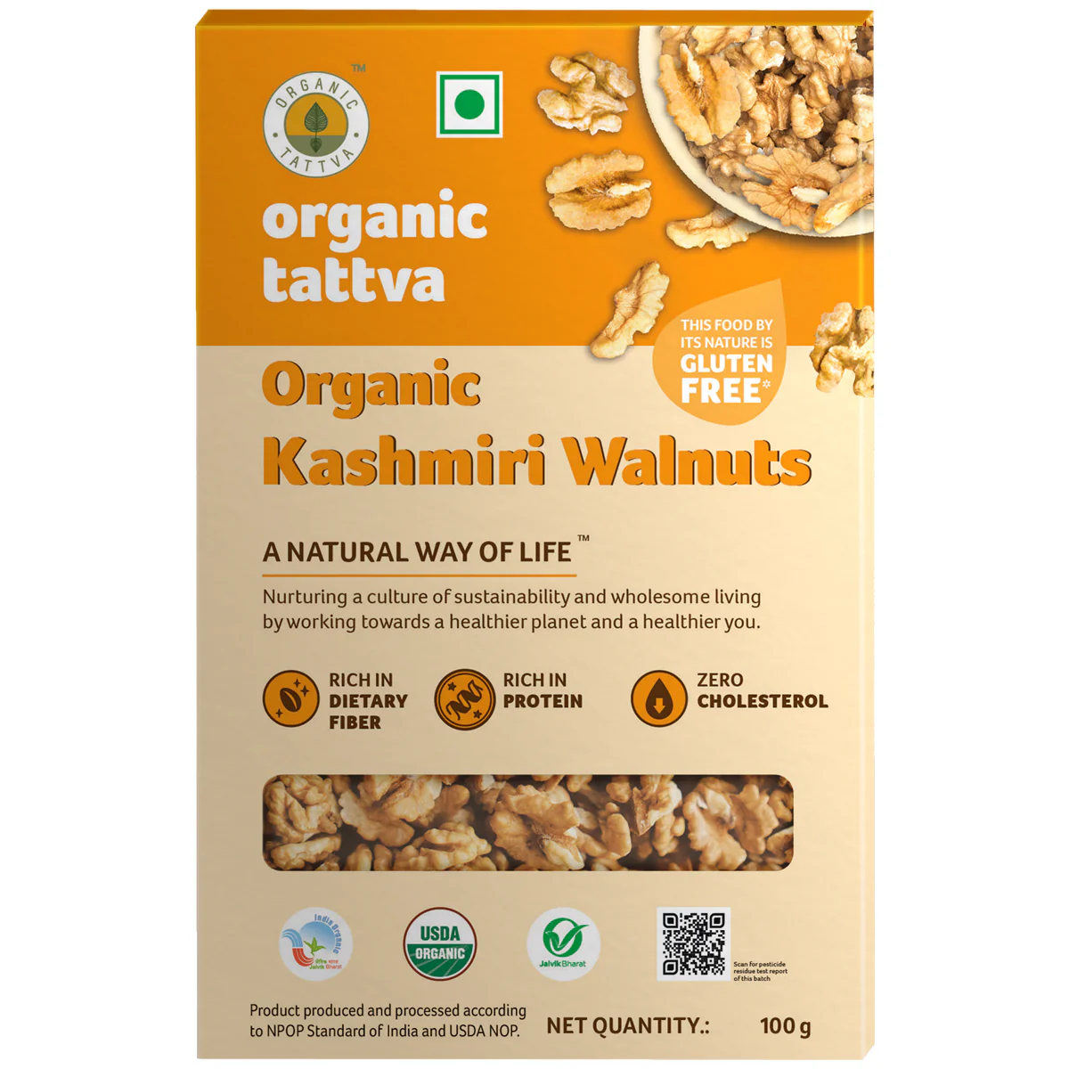 Premium Assorted Organic Dry Fruits Gift Pack - Cashew, Kashmiri Almonds, Walnuts - Image 4
